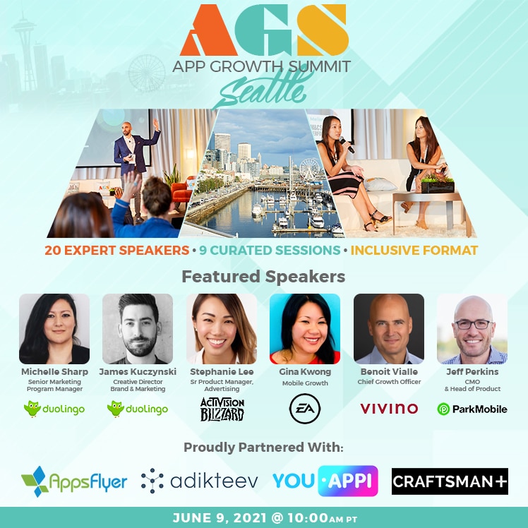 App Growth Summit Seattle 2021