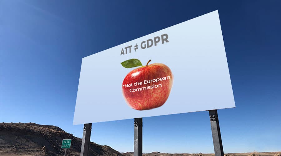 Be cautious app developers ATT ≠ GDPR