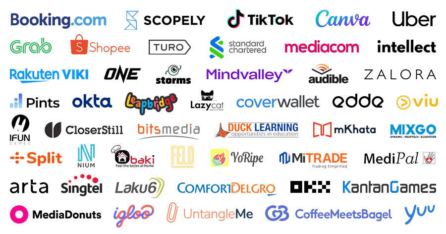 COMPANIES ATTENDING AGS SINGAPORE INCLUDE