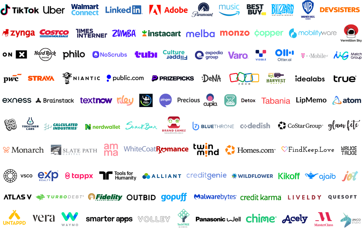 App Growth Summit SF 2025 Companies Attending