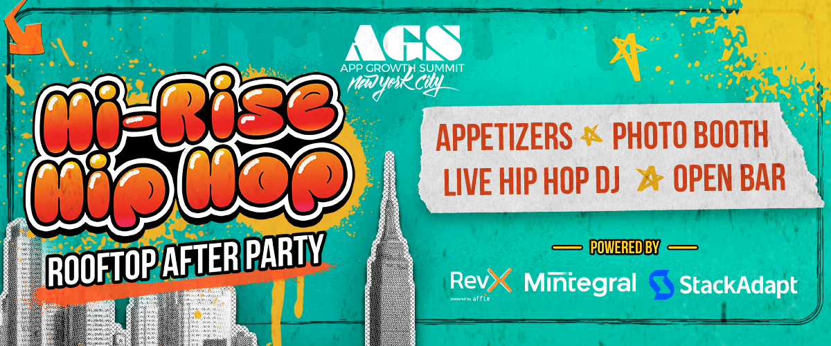 App Growth Summit NYC 2026 - After Party