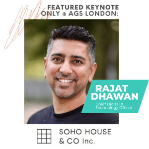 AGS London 2026 – Louis Tanguay on What's Actually on the Schedule - Rajat Dhawan introduction