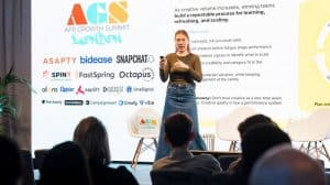 AGS London 2026 – Inside a Sold-Out Day of App Growth - Toni van Züpthen photo from The New App Growth Playbook presentation.jpg