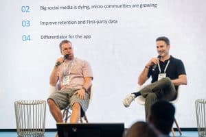 AGS London 2026 – Inside a Sold-Out Day of App Growth photo from Turning Communiry into Retention Presentation